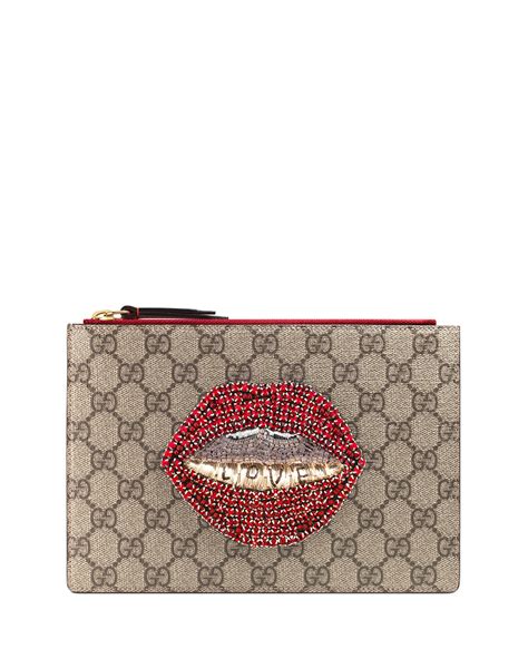 gucci lips bag|gucci lipstick.